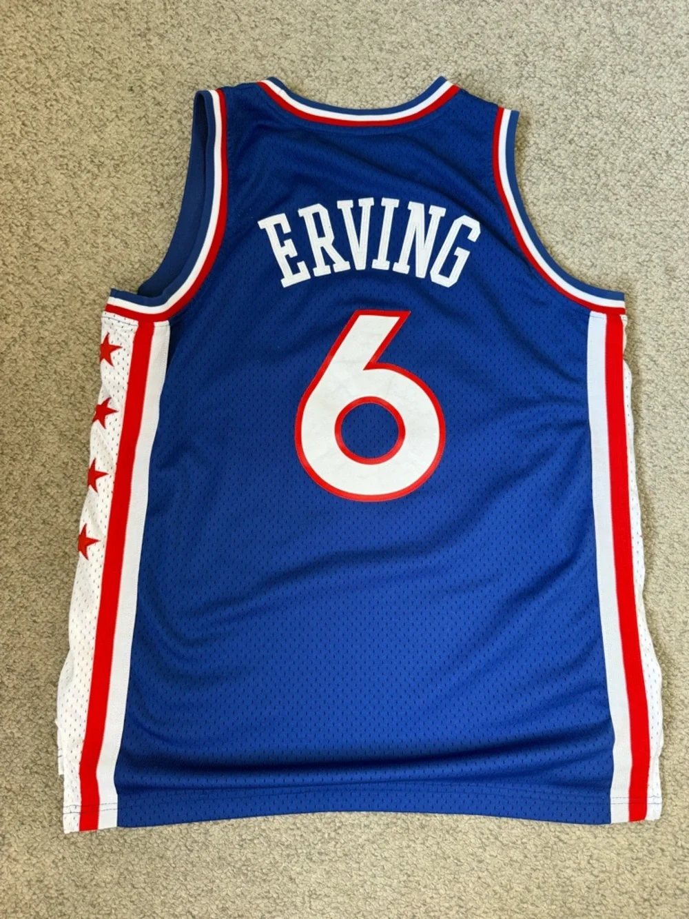 Hardwood Classics Philadelphia Sixers Julius Erving #6 Jersey - Men’s M - Picture 2 of 2